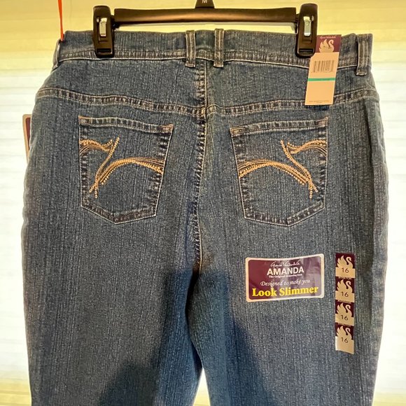Gloria Vanderbilt Amanda jeans size 10 petite - Picture 5 of 6
